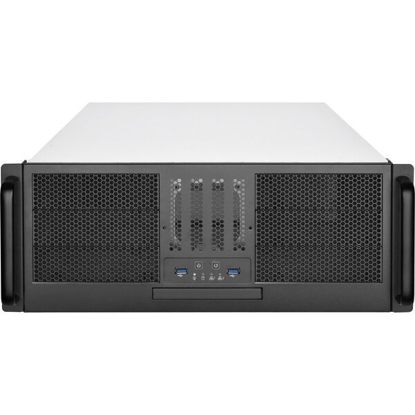 SilverStone Silverstone SST-RM41-506 Rackmount Server - 4U, schwarz