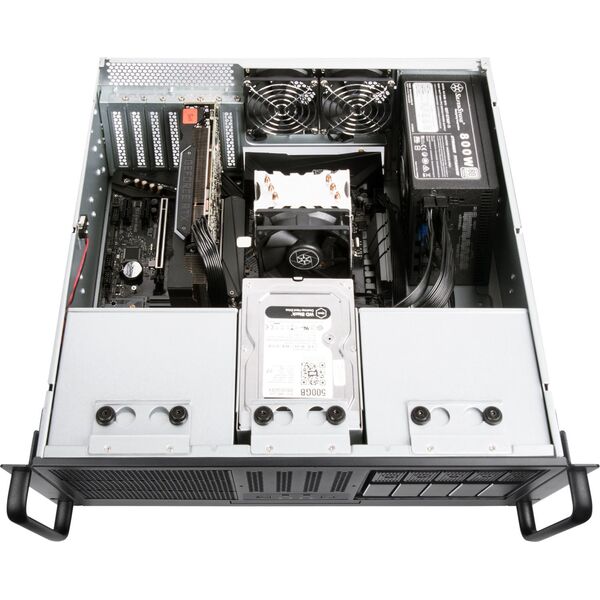 SilverStone Silverstone SST-RM41-506 Rackmount Server - 4U, schwarz