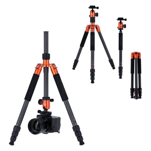 Τρίποδο Rollei Rollei Tripod C5i Carbon πορτοκαλί