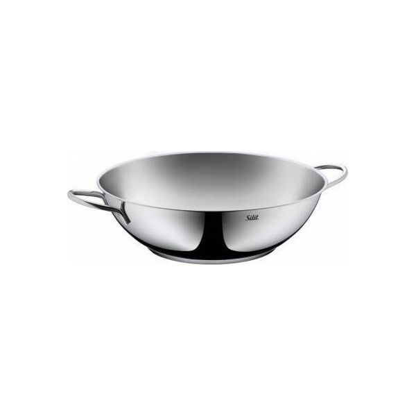 Silit Wok Pan 32cm stainless steel 21 3730 0472 Silit3730 Silit 3730 (21.3730.0472)