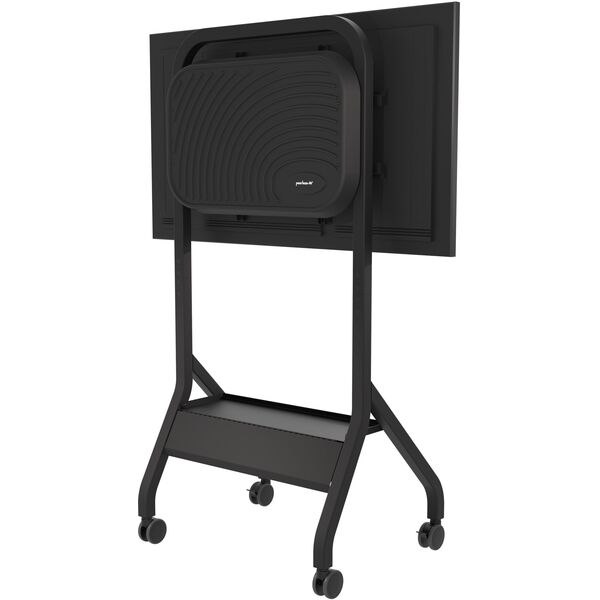 PEERLESS-AV SR860-EUK Rollwagen Trolley με ράφι για οθόνες έως 190,5cm 75 ίντσες έως 56kg έως VESA 800x400 χρώμα μαύρο