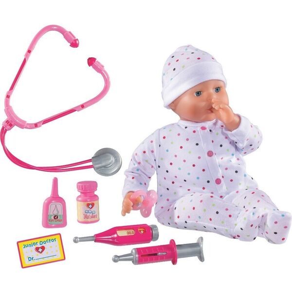 κούκλα DOLLSWORLD Dolly Doctor, 46 cm