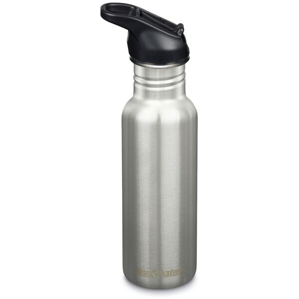 Kanteen Classic (Flip Sport), 800ml/27oz, Βουρτσισμένο Ανοξείδωτο