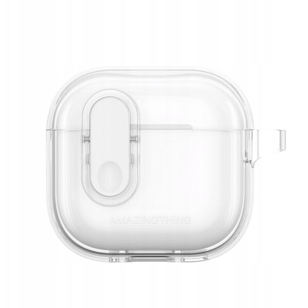 Θήκη AMAZINGTHING Minimal Case για AirPods 4 – διαφανής