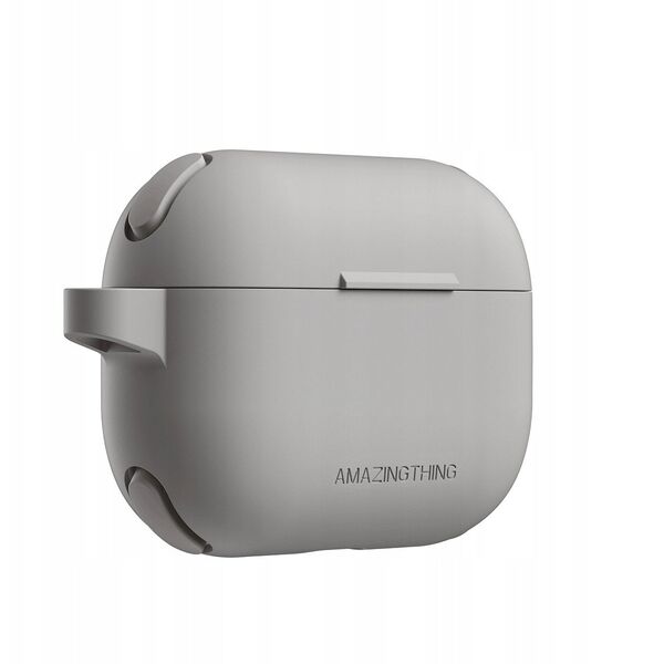 Θήκη σιλικόνης AMAZINGTHING Omni Case για AirPods Pro 2 - γκρι