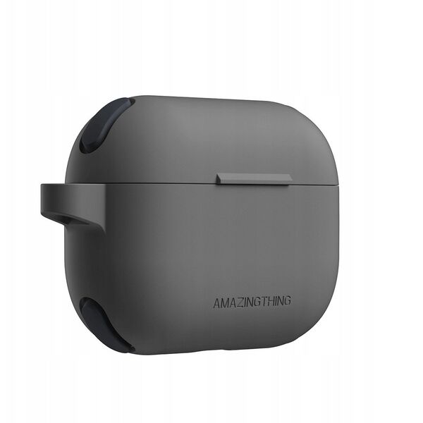 Θήκη σιλικόνης AMAZINGTHING Omni Case για AirPods Pro 2 - μαύρη