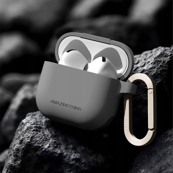 Θήκη AMAZINGTHING Omni Case για AirPods 4 - μαύρο