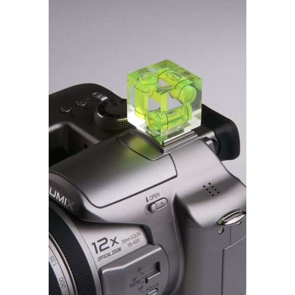 BIG spirit level 3D for flash shoe (423181)