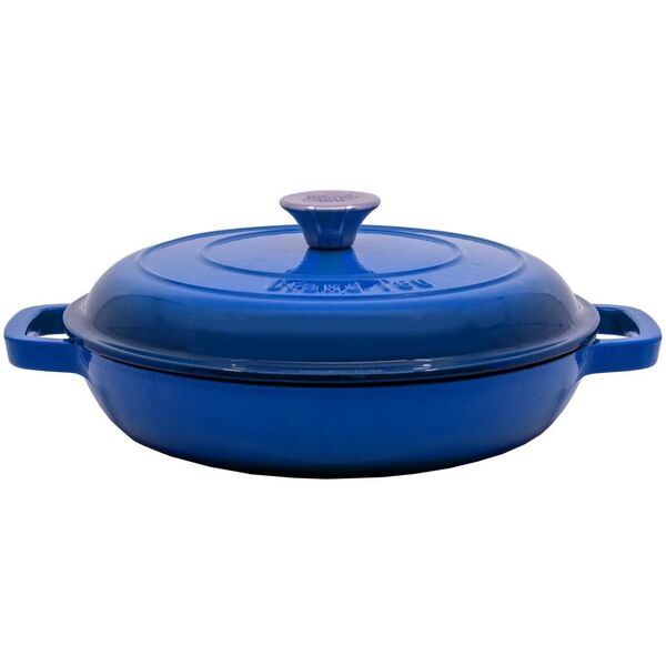 ΤΗΓΑΝΙ ΓΚΡΙΛ ΜΕ ΚΑΠΑΚΙ GRAND FEU ΜΠΛΕ D27CM