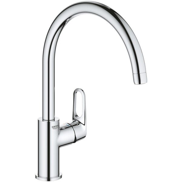 GROHE Μπαταρία νεροχύτη Flow, χρώμιο,