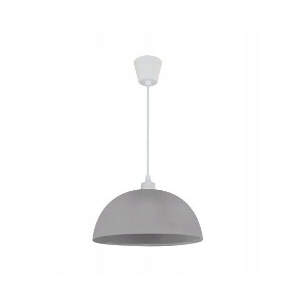 Φωτιστικό κρεμαστό Struhm Inka 03881 1x25W E27 γκρι/λευκό