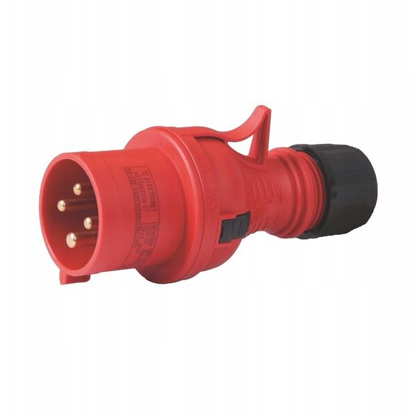 Φορητό βύσμα Elektromet 922086 3P+Z τύπου B twist 32A 400V WPP 32/4