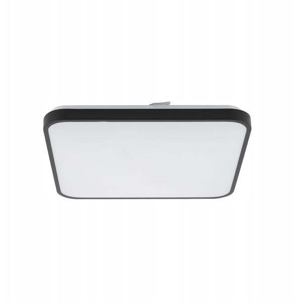 Nowodvorski Agnes Square 10985 πλαφονιέρα LED PRO 1x32W 2700lm 3000K IP44 μαύρο