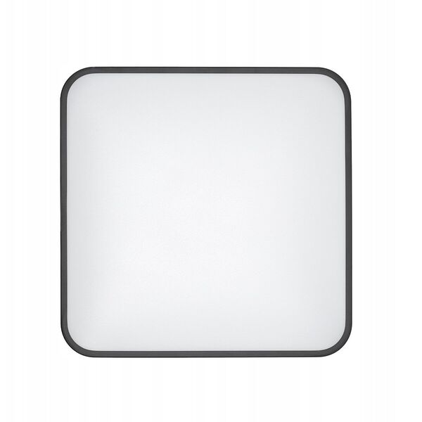 Nowodvorski Agnes Square 10985 πλαφονιέρα LED PRO 1x32W 2700lm 3000K IP44 μαύρο
