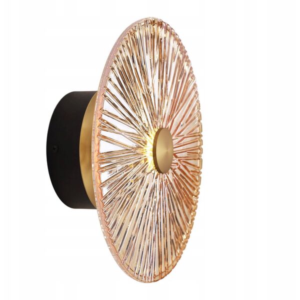 MAXlight Allure W0355 απλίκα τοίχου 1x5W LED 3000K 190 lm χρυσό/σαμπανιζέ