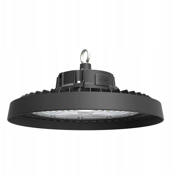 Φωτιστικό High-Bay Slim Light Design UFO LED 150W 4000K 24000LM 90° 1-10 DIM IP66 IK10 μαύρο