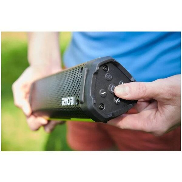 Ραδιόφωνο RYOBI RS4-120G, 4.0 V, Bluetooth, Verse, USB-C, προστασία IP67, χωρίς μπαταρία