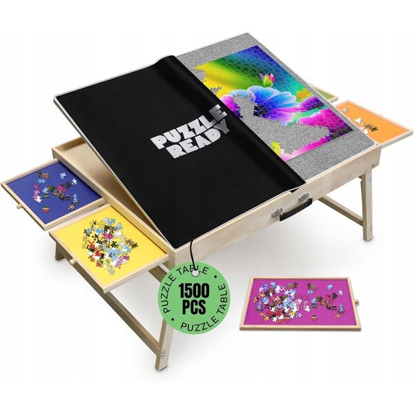 Puzzle Ready - Ξύλινος πίνακας παζλ, 1500 κομμάτια