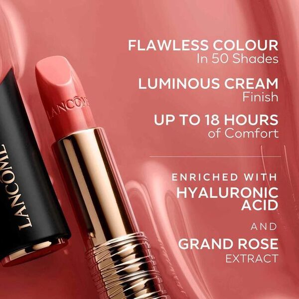 LANCOME L~ABSOLU ROUGE CREAM LIPSTICK 01 3,4g