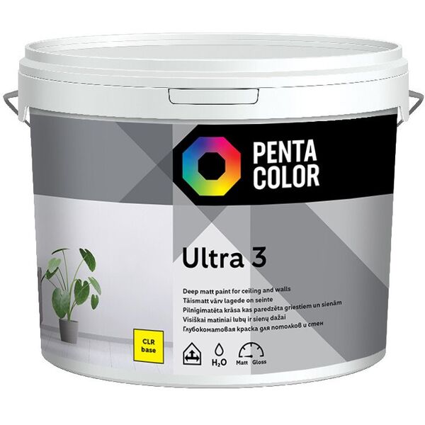 Pentacolor DISPERSE PAINT ULTRA MAT 3 L