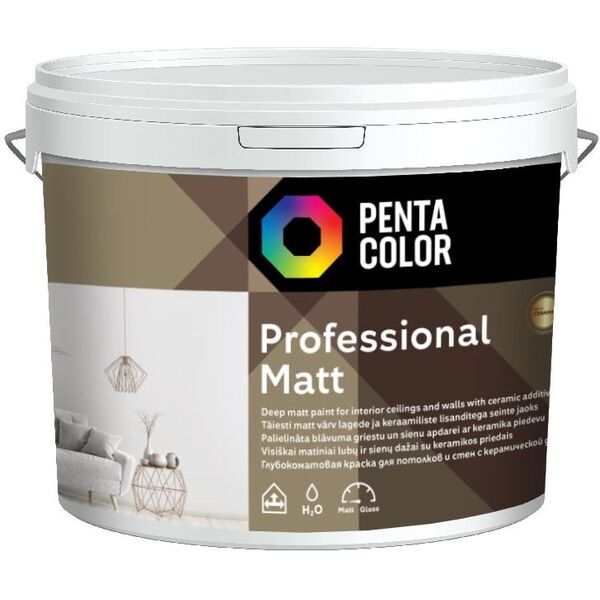 Pentacolor DISPERSION PAINT PROFESSIONAL MAT