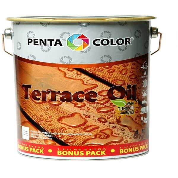 Λάδι για βεράντα Pentacolor με Tung Terrace OI