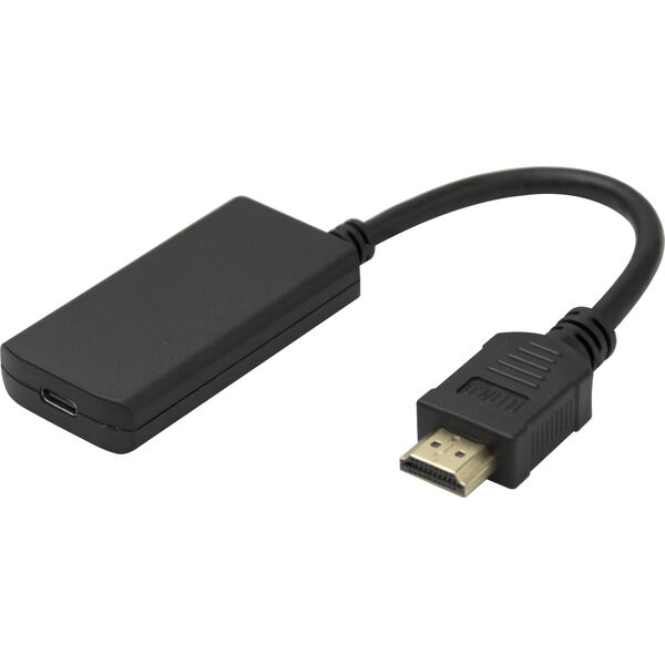 Προσαρμογέας AV Deltaco DisplayPort adapteris DELTACO, HDMI – USB-C Alt.Mode, 4K/60Hz / 1902012