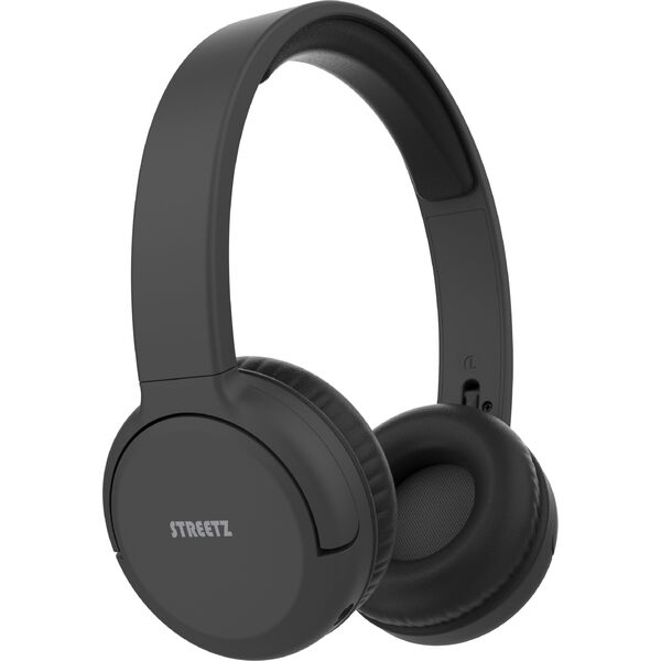 Ακουστικά Streetz BT210 Bluetooth STREETZ, με μικρόφωνο, αναδιπλούμενα, μαύρα / BT210-BLK / 6612085
