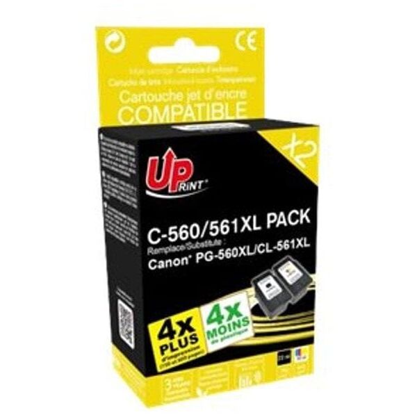 UPrint Canon Pack 560561XL 22 ml (Bk) + 18 ml (Cl) PG-560XLCL-561XL