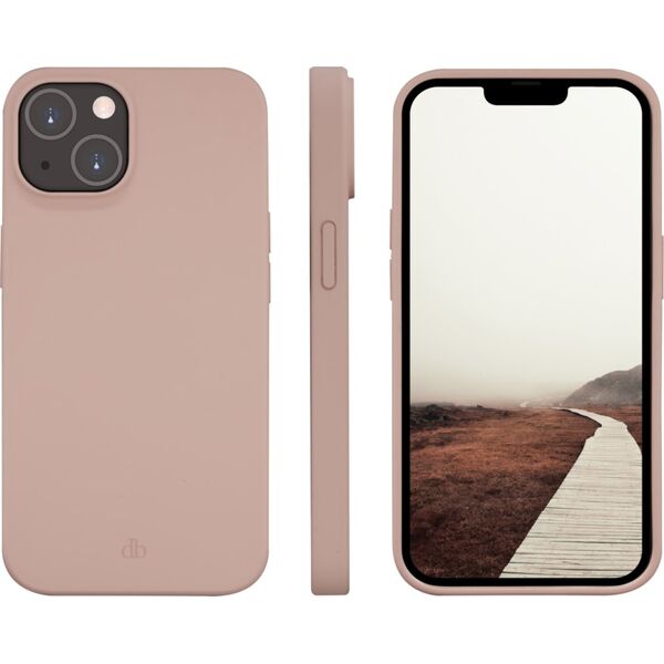 dbramante1928 Μονακό - iPhone 14 - Ροζ άμμος, Θήκη, Apple, iPhone 14, 15.5 εκ. (6.1"), Ροζ, Άμμος