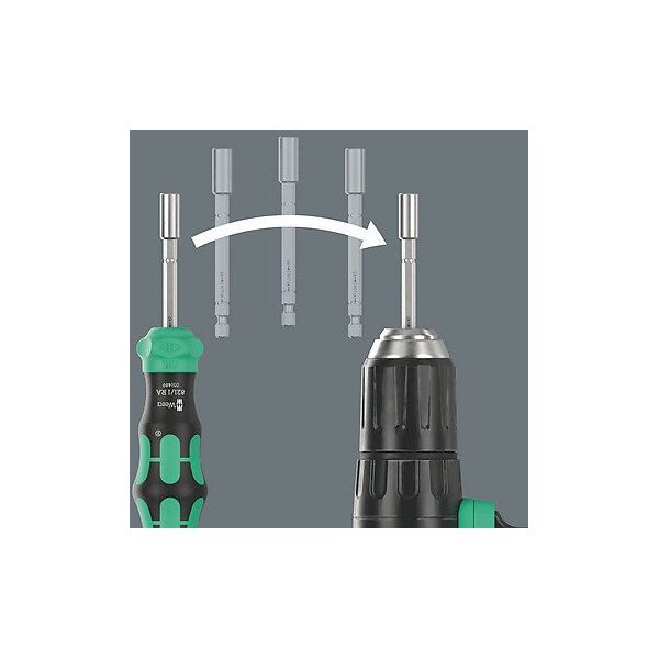 Wera Kraftform Kompakt 28 RA mit Tasche 1