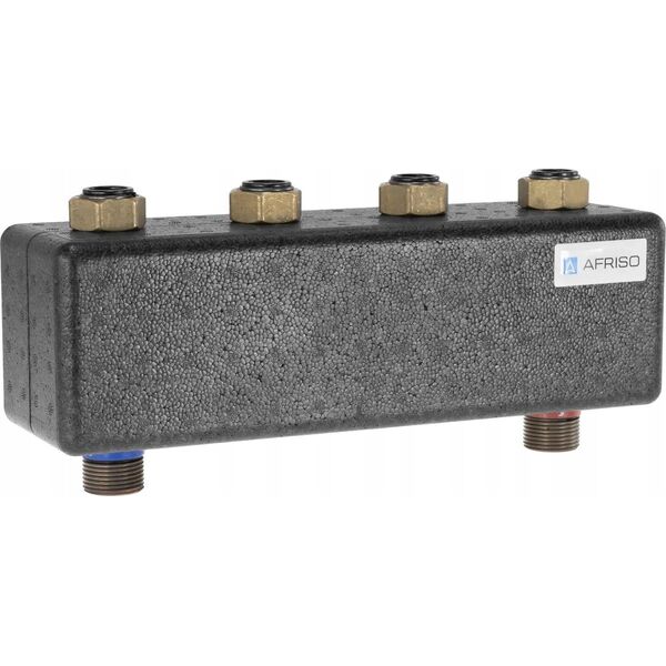 Afriso KSV 90-2 HW rozdzielacz hydrauliczny 2 - obiegowy ze zintegrowanym sprzęgłem 90 232 00