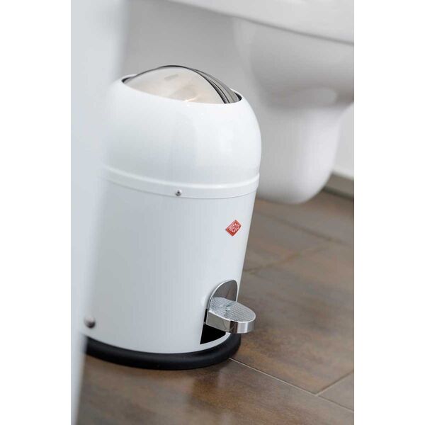 Κάδος απορριμμάτων 6l λευκός Mini Master Wesco