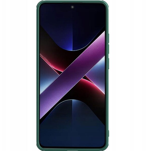 Θήκη Nillkin Super Frosted Shield Pro για Xiaomi Poco X7 Pro πράσινο