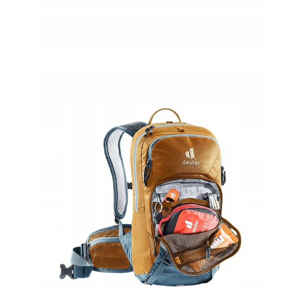Παιδικό σακίδιο ποδηλασίας Deuter Attack 8 JR - κανέλα/ατλαντικός