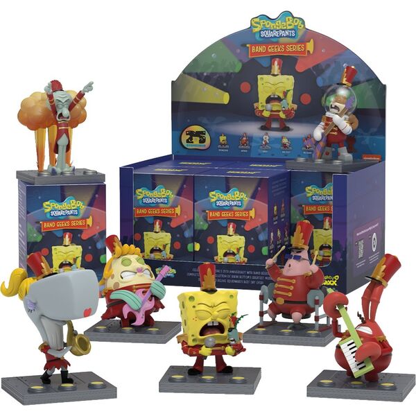 Mighty Jaxx SpongeBob SquarePants, Band Geek Collectible Figure