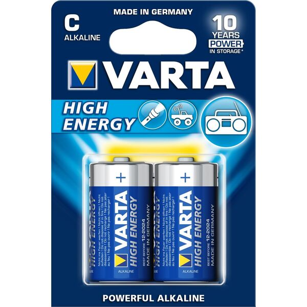 Varta Bateria High Energy C / R14 2 szt.