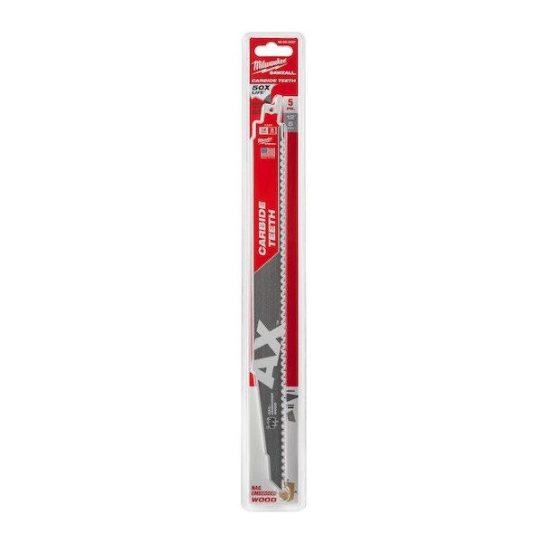 Πριόνι MILWAUKEE TCT AX με καρβίδιο 300mm/5T /5τμχ.