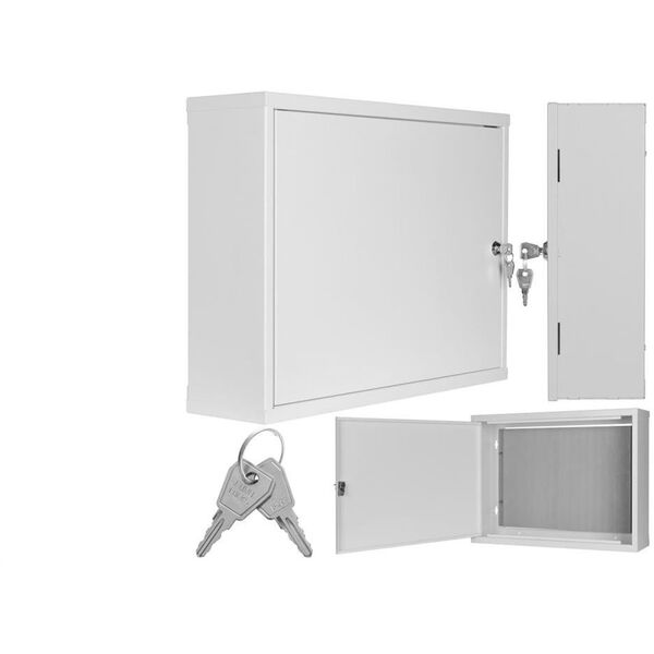 Obudowa metalowa szafka natynkowa TPR-5S 520x400x140mm z płytą metalową