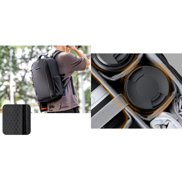 Plecak fotograficzny K&F Concept Beta Backpack 18 l - czarny