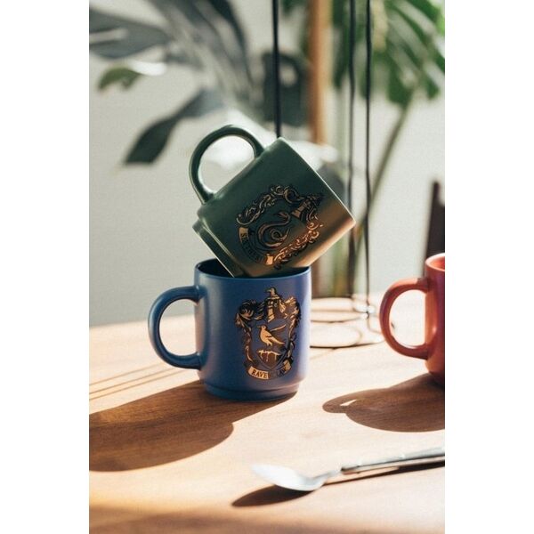 Harry Potter Harry Potter - Zestaw kubków ceramicznych ze stojakiem 300 ml 4 szt. Hogwart Houses