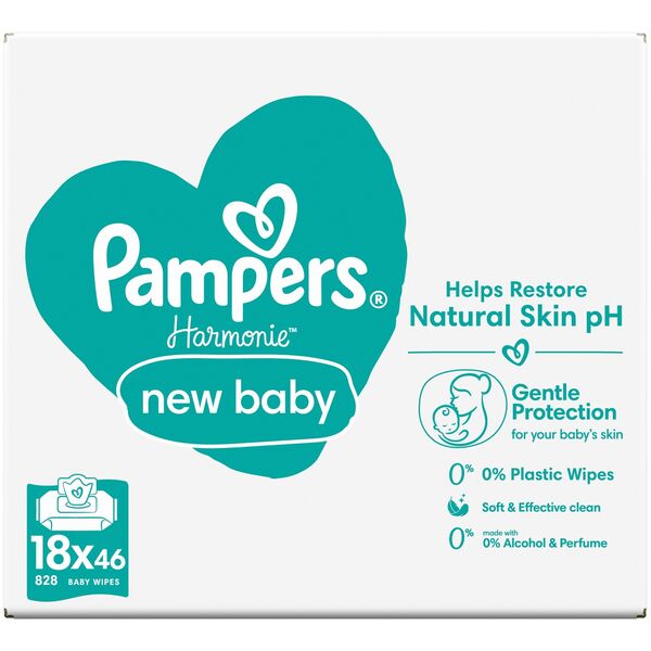PAMPERS CHUST HARMONIE NEW BABY 18X46