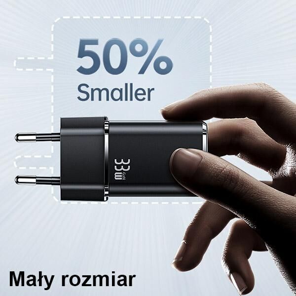 Ładowarka Usams T43 1x USB-A 1x USB-C 3 A (6958444972107)
