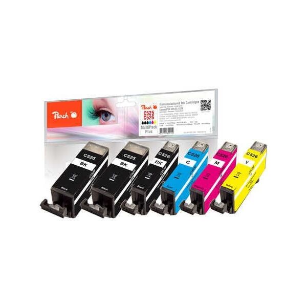 Μελάνι Peach Patrone Peach Canon Pixma iP4850 MultiPackPlus Retail Comp. - PI100-249
