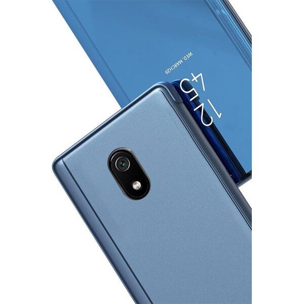 Hurtel Clear View Case futerał etui z klapką Xiaomi Redmi 8A czarny uniwersalny
