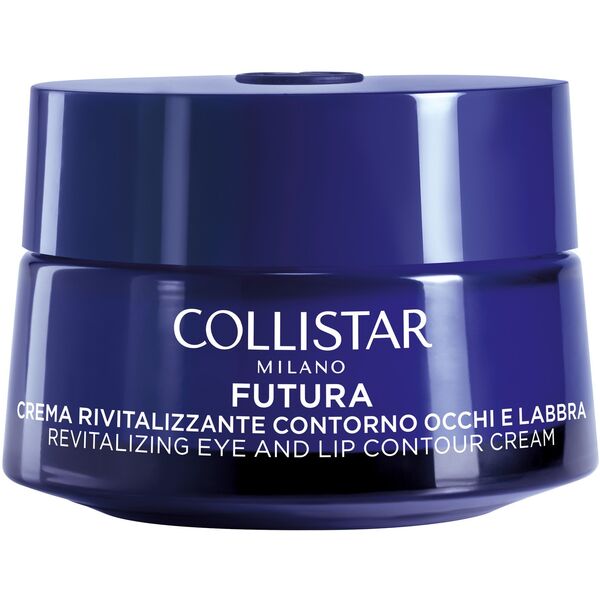 Κρέμα περιγράμματος ματιών και χειλιών Collistar Futura Revitalizing Eye And Lip Contour Cream, 15 ml