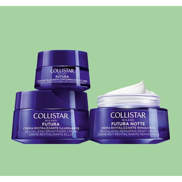 Κρέμα περιγράμματος ματιών και χειλιών Collistar Futura Revitalizing Eye And Lip Contour Cream, 15 ml