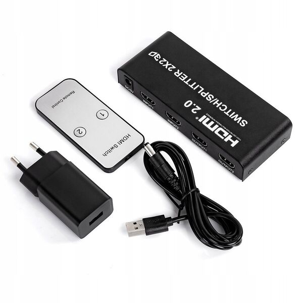 Μήτρα HDMI 2/2 Spacetronik SPH-M221 4K 60Hz