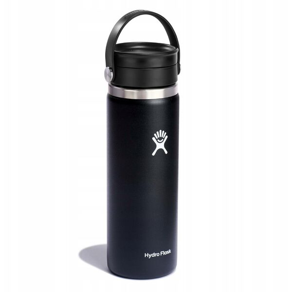 Θερμός Hydro Flask 20 Oz Wide Mouth Flex Sip Lid (591 ml) - μαύρο