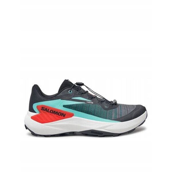 Παπούτσια trail Salomon Genesis - μαύρο/πράσινο/κεράσι